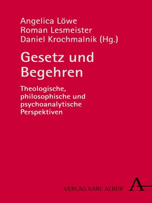 cover image of Gesetz und Begehren